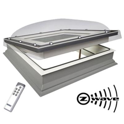 Fenêtre Coupole Opaline Electrique DEC-M - pour toit plat
