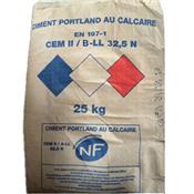 Ciment gris CEM 32,5R - sac de 25kg