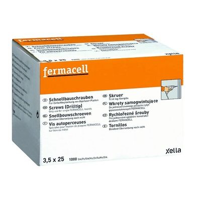 Vis autoperceuse Fermacell 3.9x19mm - Boite de 1000