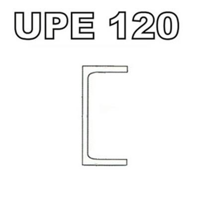 Poutrelle acier galvanisée - UPE 120 - S275JRG2