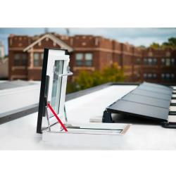 Fenêtre de sortie pour toits plats - DRF DU6