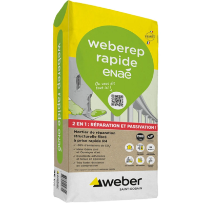 Weberep rapide NF- Sac 25 kg