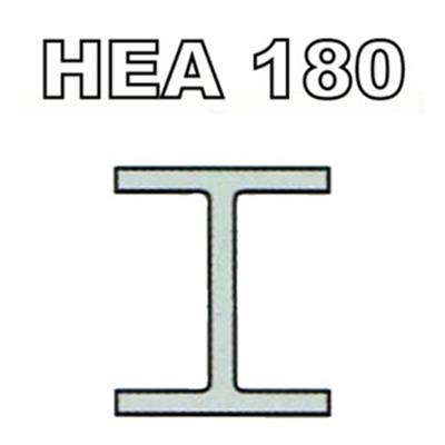 Poutrelle acier galvanisée - HEA 180 - S275JRG2