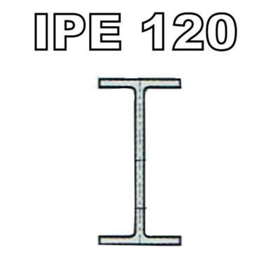 Poutrelle acier galvanisée - IPE 120 - S275JRG2