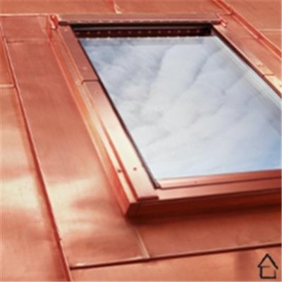 Raccord Fenêtre de toit EEV pour couverture métallique à joint debout (zinc et cuivre)