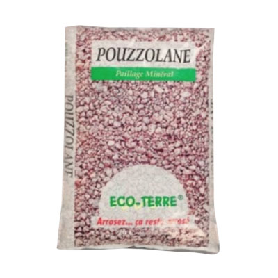10 sacs graviers Pouzzolane 6/10 - 25 kg