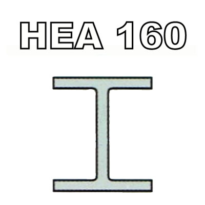 Poutrelle acier HEA 160 - S275JRG2