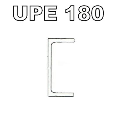 Poutrelle acier UPE 180