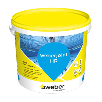 Weberjoint HR gris quartz - Seau 20 kg