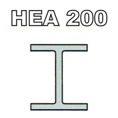 Poutrelle acier galvanisée - HEA 200 - S275JRG2