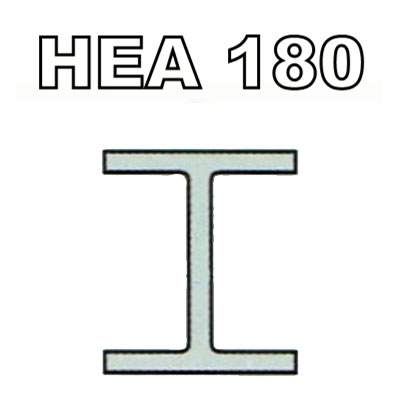Poutrelle acier HEA 180 - S275JRG2