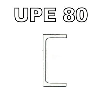 Poutrelle acier UPE 80