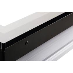 Fenêtre plane pour toits plats DMG P2 avec marche blanche