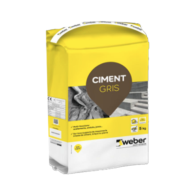 Weber Ciment gris - 4 x 5 kg