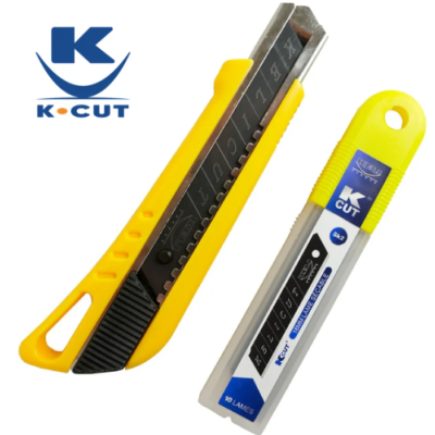 Cutter K-Sual + Étui 10 Lames Black Blade SK2 - 18mm