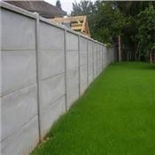 Plaque de clôture béton - 192x25