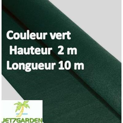 Toile HDPE 300g/m²x10m - Vert