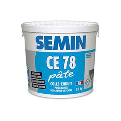 Enduit joint plaque plâtre CE78 - SEMIN - Seau 25kg