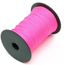 Ficelle Nylon Bâtiment Fluo Rose 1.5mm x 200m