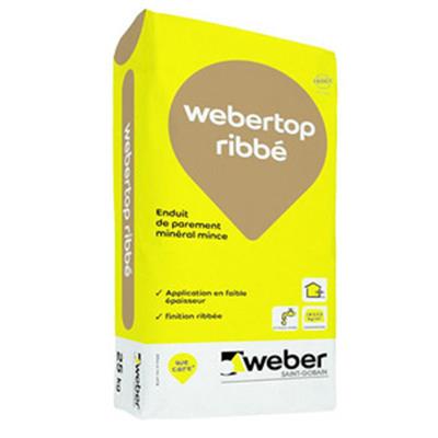 Webertop ribbé - Sac 25 kg