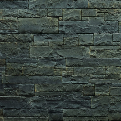 Plaquette Alverstone Dimension Irrégulière Gris Anthracite carton de 0.72m2