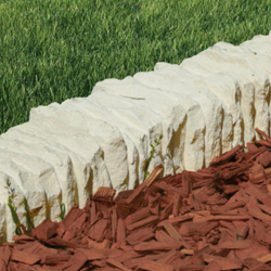 Bordure Florac Courbe Crème Diamètre Intérieur 60cm