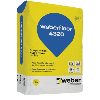 Weberfloor 4320 - Sac 25 kg