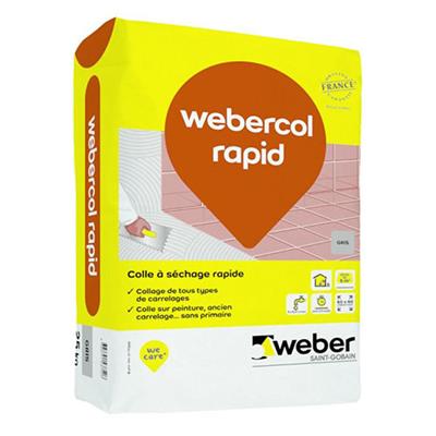Webercol Rapid Gris - Sac 25 kg