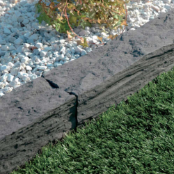 Bordure Auray Droite Gris Anthracite 50cm x 9cm x 10cm 