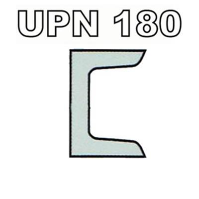 Poutrelle acier galvanisée - UPN 180 - S275JRG2
