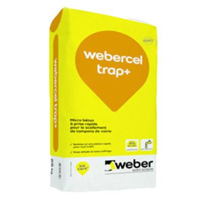 Webercel Trap + Noir - Sac de 25 kg