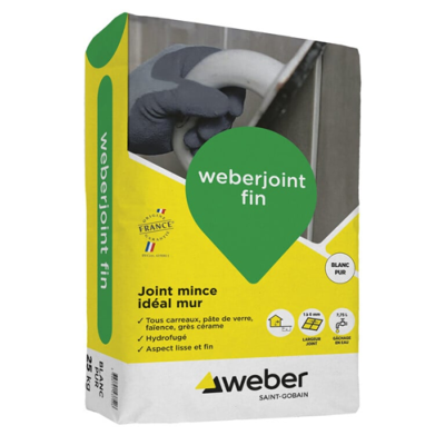 Weberjoint fin - Sac 25 kg