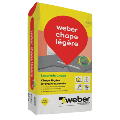 Weber chape légère - Sac 25 kg