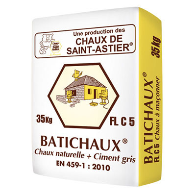 ASTIER - Chaux Grise BATICHAUX - 35 Kg