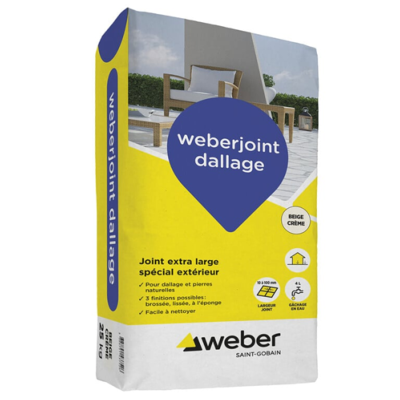 Weberjoint dallage - Sac 25 kg
