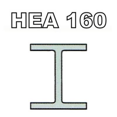 Poutrelle acier galvanisée - HEA 160 - S275JRG2