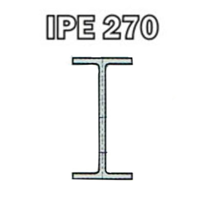 Poutrelle acier - IPE 270 - S275JRG2
