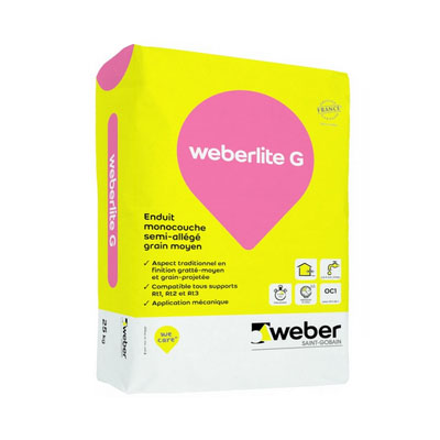 Weberlite G T2- Sac 25 kg