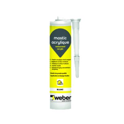 Weberseal Acrylic - mastic acrylique multi usages - 300 ml