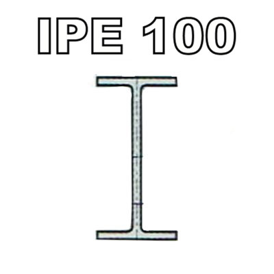 Poutrelle acier - IPE 100 - S275JRG2