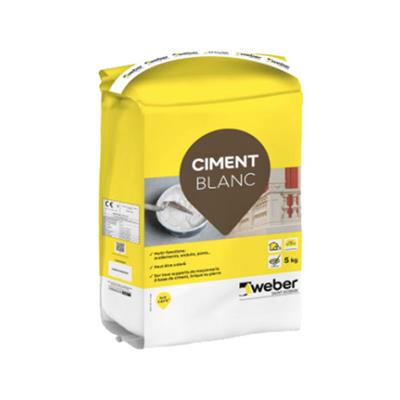 Weber Ciment blanc - 4 x 5 kg