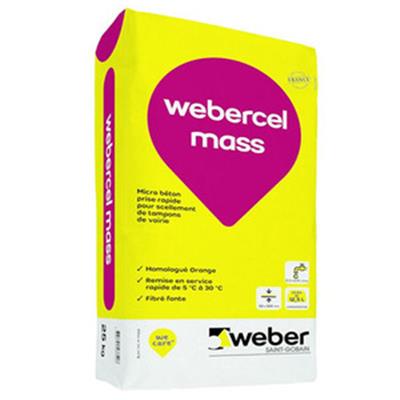 Webercel mass - Sac de 25 kg
