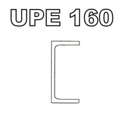 Poutrelle acier galvanisée - UPE 160 - S275JRG2