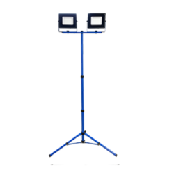 Projecteur Led 2 Têtes De 50W Sur Trépied Téléscopique IP65