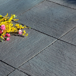 Dalle Auray  Gris Anthracite 49,5Cm x 49,5Cm x 2,2Cm 