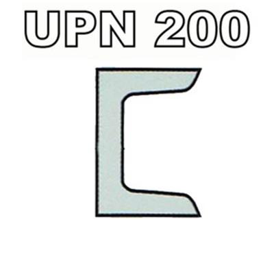 Poutrelle acier galvanisée - UPN 200 - S275JRG2