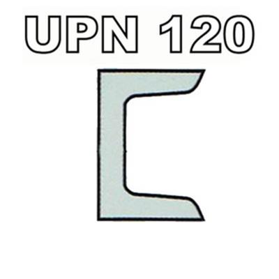 Poutrelle acier galvanisée - UPN 120 - S275JRG2