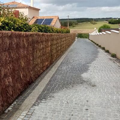 Clôture de brande de bruyère +/- 4,5cm -1.25x2.00 - Epaisse 8kg /m²