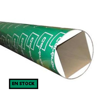 Tube coffrage carré 20x20 4ml Chanfreiné