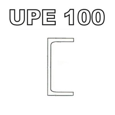Poutrelle acier galvanisée - UPE 100 - S275JRG2, Dimension de votre poutrelle Poutrelle de 1.00m